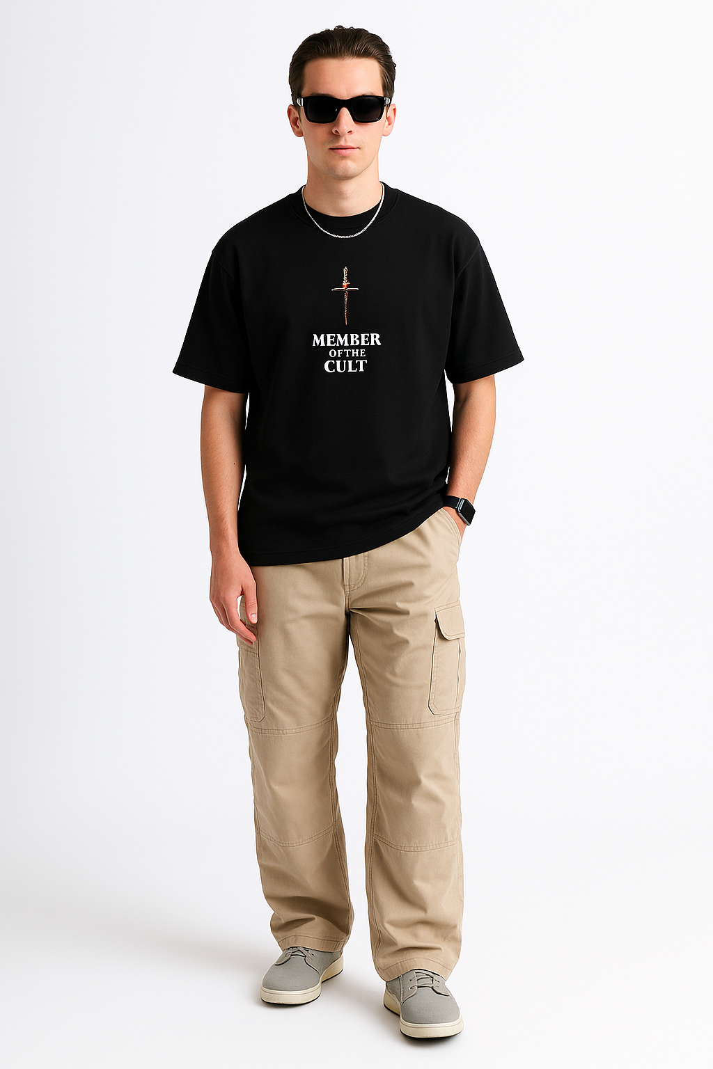Blade Drip Oversized Tee